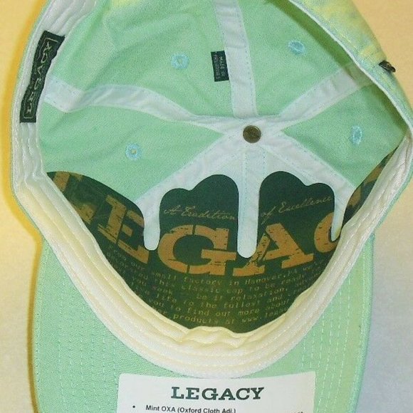 Georgia Bulldogs Light Green Adjustable strapback hat Ncaa New Rare Color - Picture 2 of 3